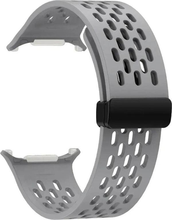 Dmay Samsung Galaxy Watch Ultra (47Mm) Magnet Mıknatıslı Kordon Silikon Kayış - Image 1