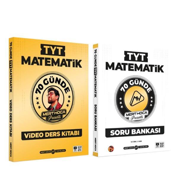 Mert Hoca TYT 70 Günde Matematik Kampı ve Soru Bankası Seti 2 Kitap - Mert Hoca Yayınları - Image 1