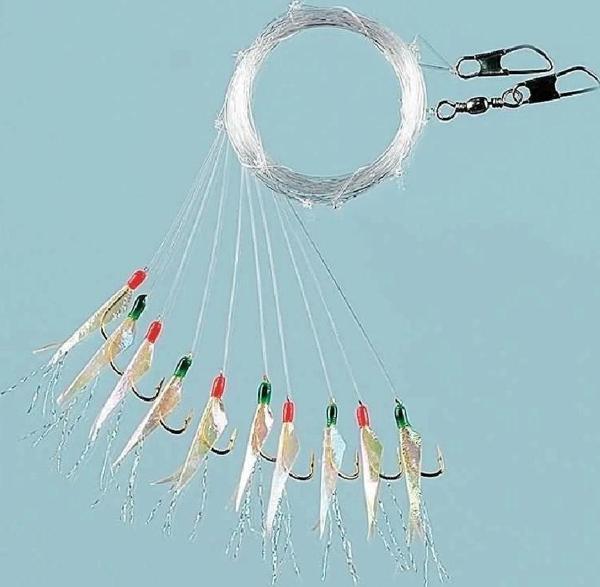 Fladen Sabiki F1292 Hook Daylight 10’Lu İstavrit Çaparisi No:9 - Image 1