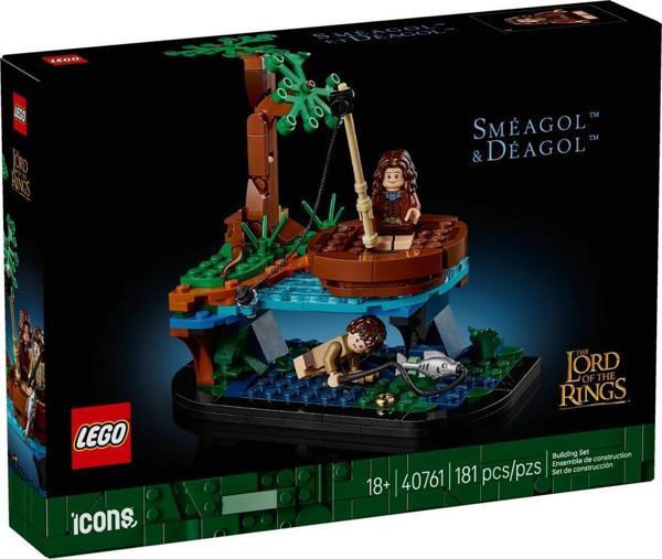 LEGO Icons 40761 The Lord of the Rings: Sméagol and Déagol - Image 1