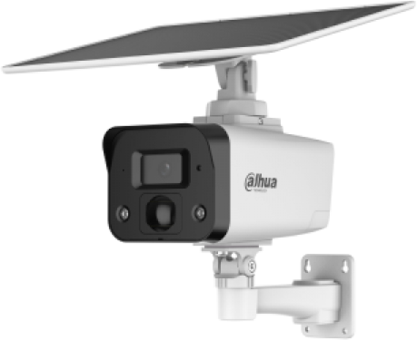 DAHUA IPC-HFW2441DG-4G-SP-B-MAX 4MP SMART DUAL LIGHT 4G IP BULLET SOLAR KAMERA - Image 1