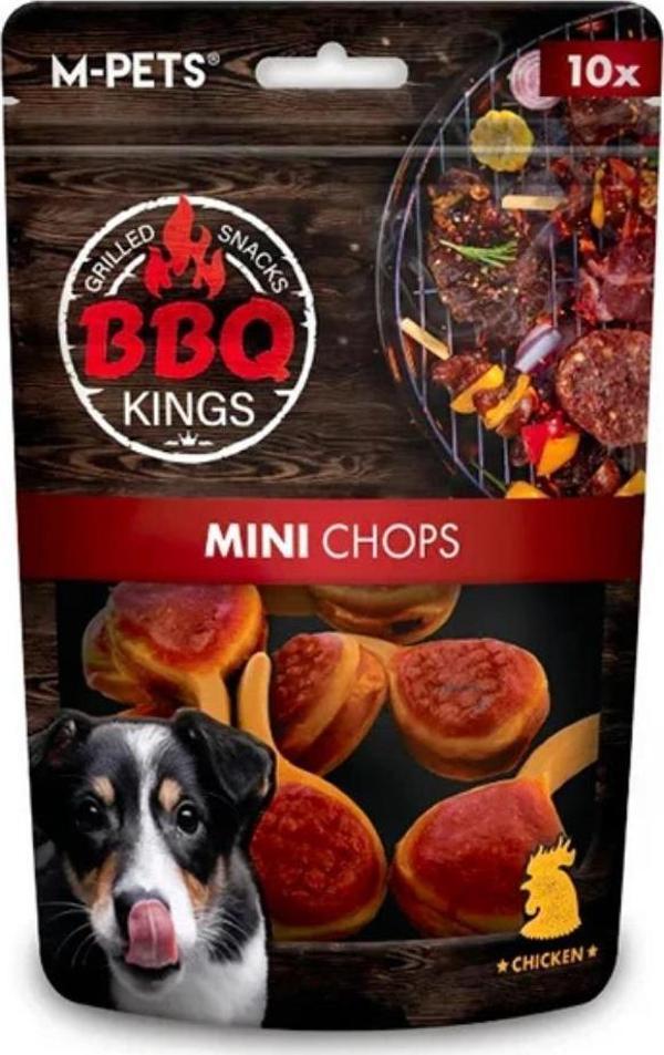 M-Pets BBQ Kings Mini Chops Tavuklu Mini Köpek Ödülü 135gr - Image 1