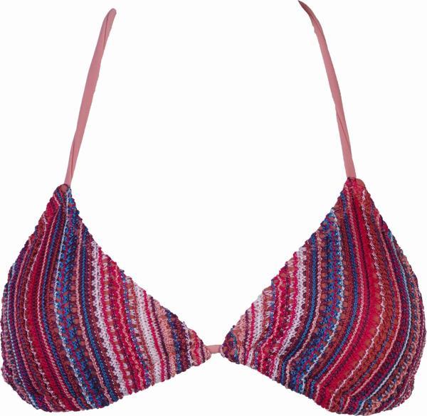 TARÇIN ÖZEL ÖRGÜ KUMAŞLI KAPLI ÜÇGEN BIKINI ÜSTÜ DB20099BU - Image 1