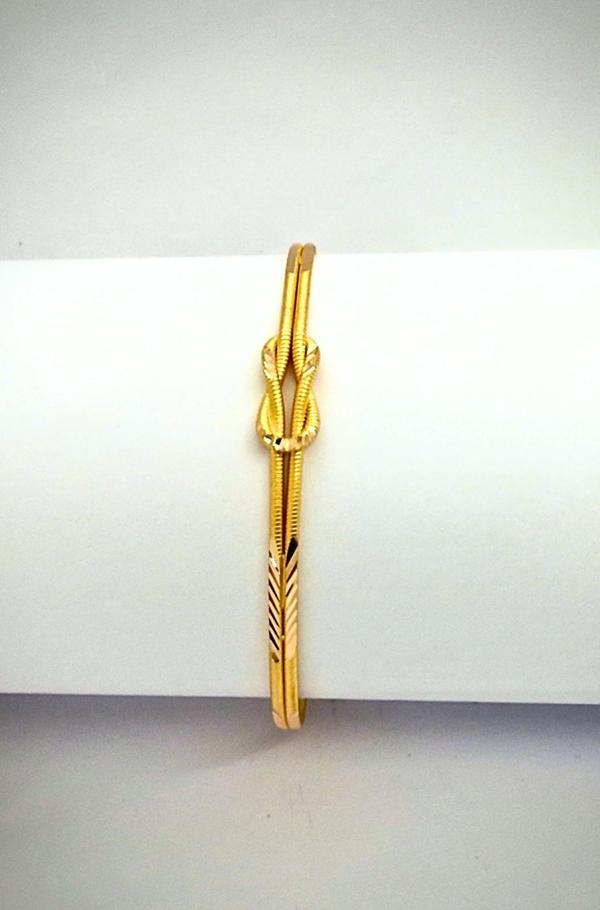15 GRAM AŞK DÜĞÜMÜ BAŞAK  BİLEZİK SEVİM GOLD 22 AYAR - Image 1