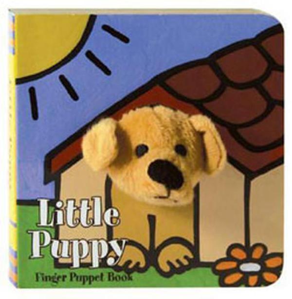 Little Puppy: Finger Puppet Book - Chronicle Books - Image 1
