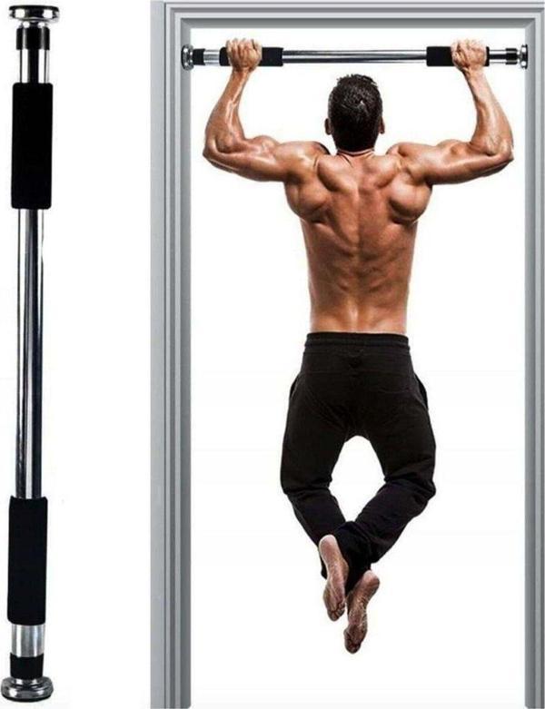 Amc Kapı Veya Koridora Takılıp Ayarlanabilen Demiri Barfiks Aleti Kapı Barfiksi  - Image 1