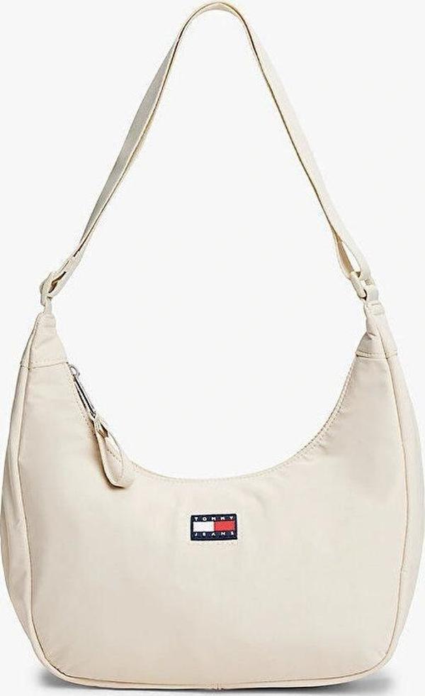 Tommy Jeans TJW URBAN X-BODY Kadın Bej Omuz Çantası AW0AW17547ACG - Image 1