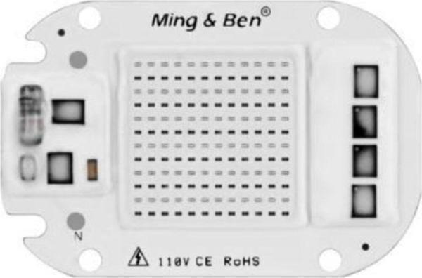 Led 50W 220V Mavi Işık Projektör Ledi Çipi Power Cob Led Çip - Image 1