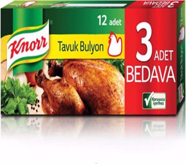 Tavuk Suyu-Bulyon- 120 Gr 12 Tablet 3 Adet - Image 1