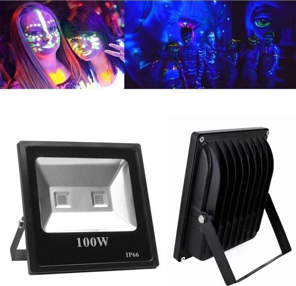 Ledonline 100W Uv Led Ultraviyole Led Projektör 100 Watt 395Nm-400Nm Mor Işık - Image 1