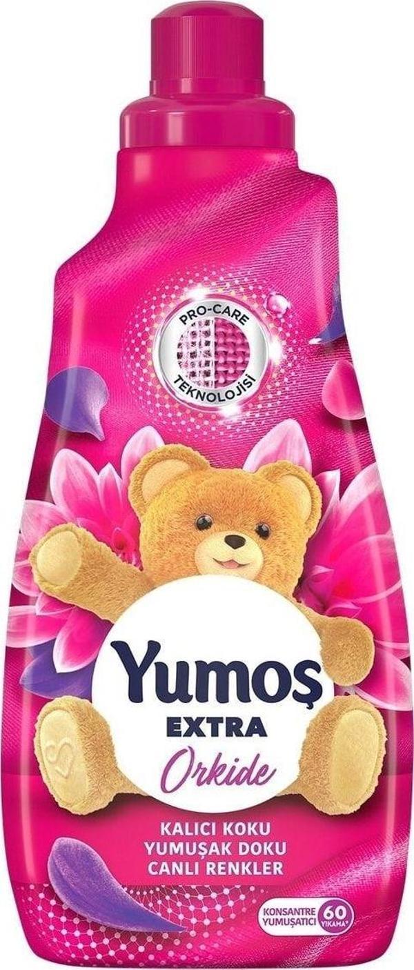 Yumoş Çamaşır Yumuşatıcısı Extra Konsantre Orkide 1440 Ml 60 Yıkama - Image 1
