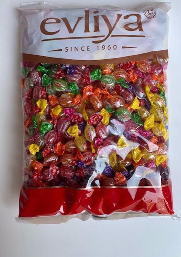 Bonbon Elmas Sert Atıştırmalık Ikramlık Bayram Şekeri 1 Kg - Image 1