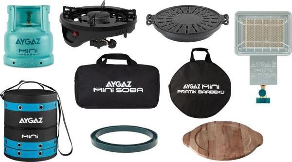 Aygaz Pratik Barbekü, Ekstra Ocak+Çanta+Soba+Soba Çanta+Barbekü Çanta+Barbekü Ahşapaltlık+Mini Altlı - Image 1