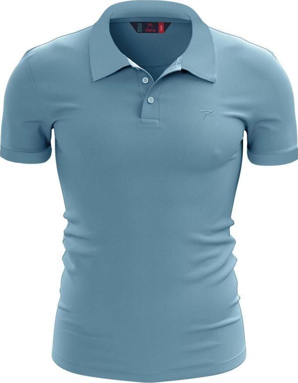 %100 Pamuk Polo T-Shirt IMPERO MAVİ - Image 1