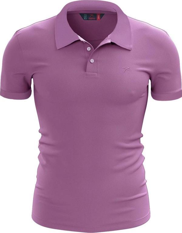 %100 Pamuk Polo T-Shirt IMPERO MOR - Image 1