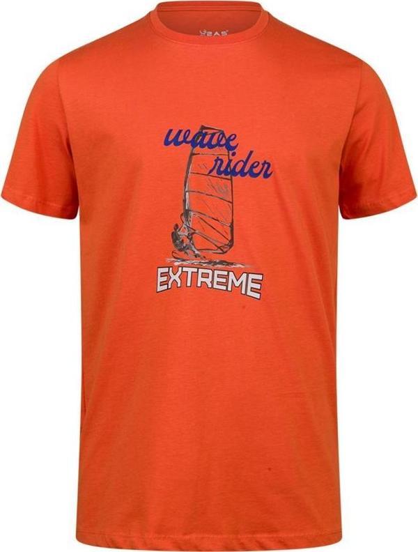 2AS Alex Baskılı Erkek Sıfır Yaka T-Shirt 042 - Image 1