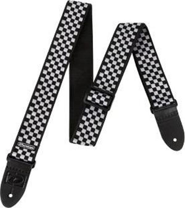 Jim Dunlop Black & White Check Gitar Askısı - Image 1