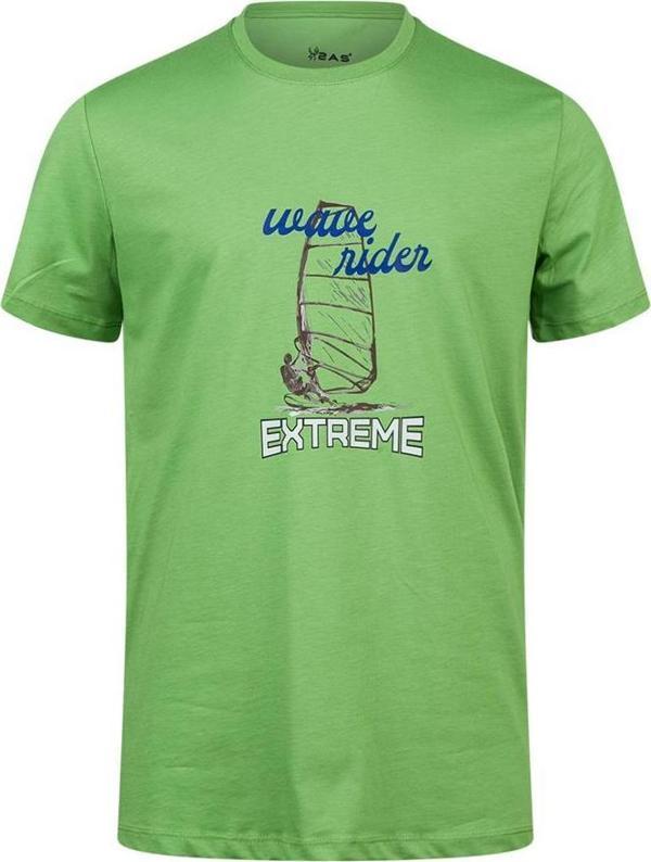 2AS Alex Baskılı Erkek Sıfır Yaka T-Shirt 042 - Image 1
