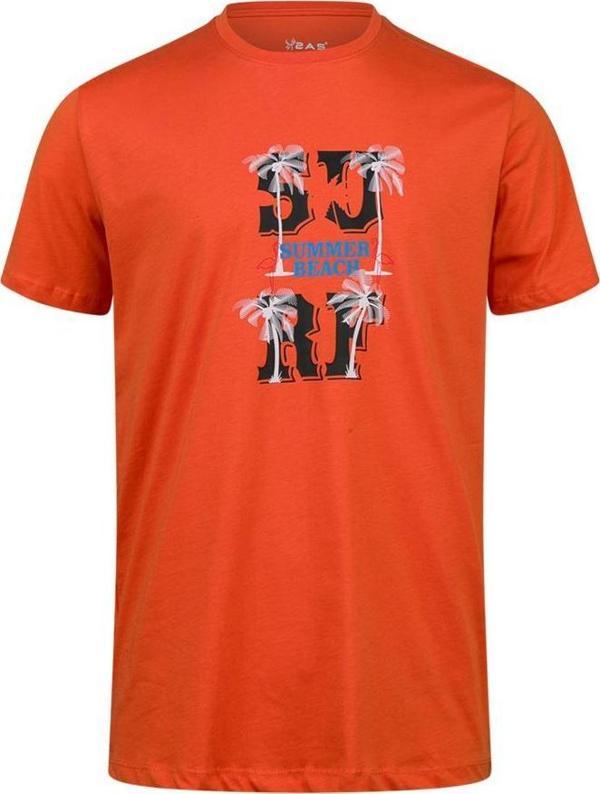 2AS Alex Baskılı Erkek Sıfır Yaka T-Shirt 047 - Image 1