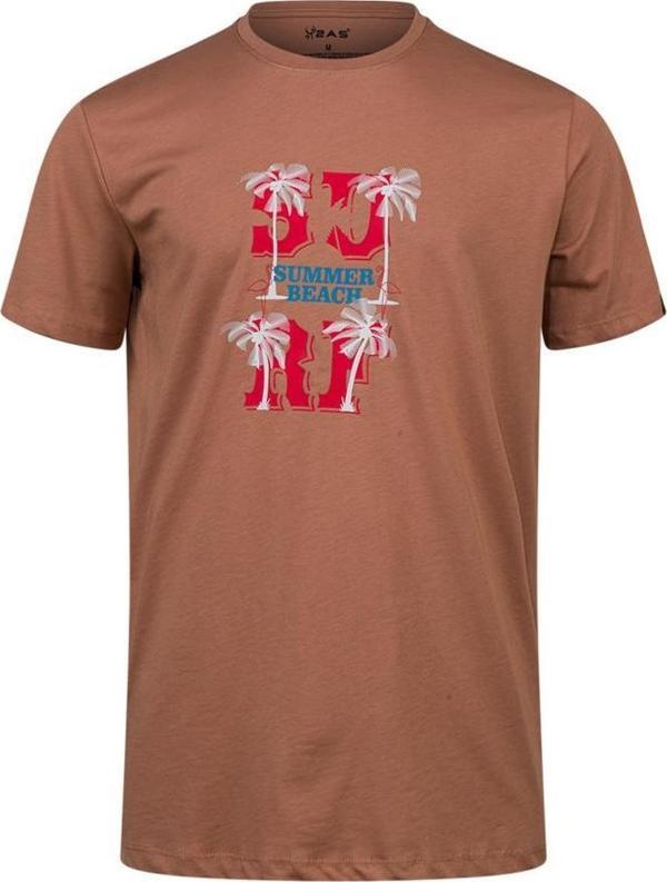 2AS Alex Baskılı Erkek Sıfır Yaka T-Shirt 047 - Image 1