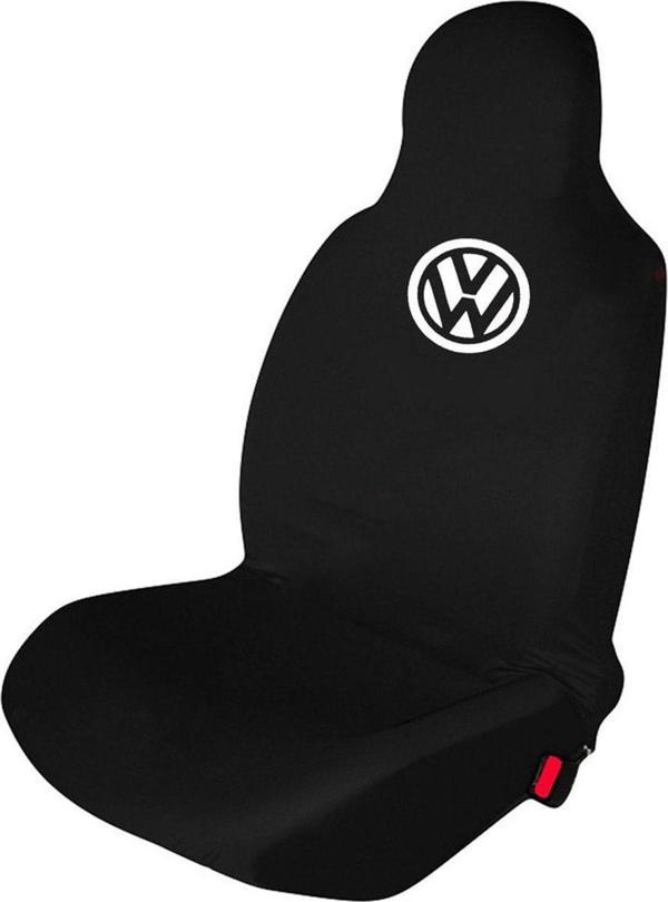 1Araba1Ev Vw Bora Oto Koltuk Servis Kılıfı Penye Set Siyah - Image 1