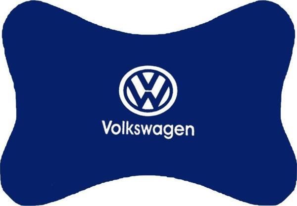 1Araba1Ev 2'Li Set Volkswagen Araçlarla Uyumlu Ortopedik Mavi Oto Boyun Yastığı - Image 1