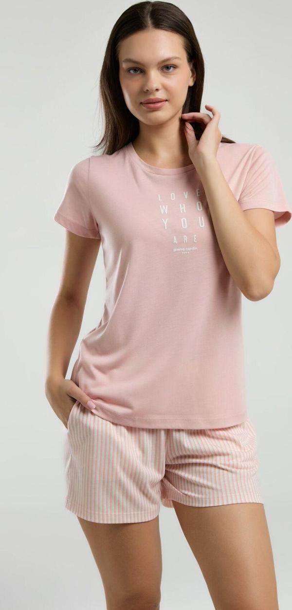 Pierre Cardin Kadın Pembe Şort Takım - Image 1
