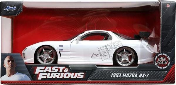Nessiworld  253203065 Jada Fast Furious 1993 Mazda RX-7 1 24 - Image 1