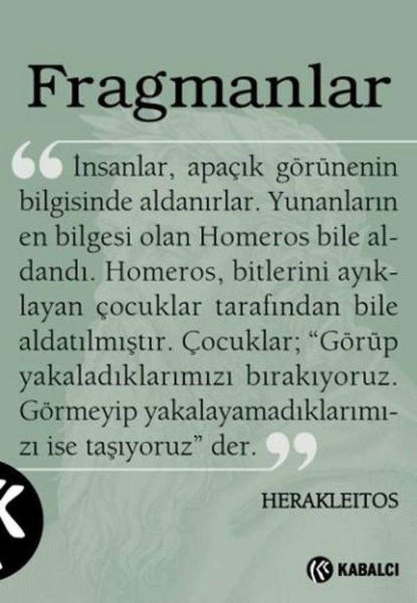 Fragmanlar - Kabalcı Yayınevi - Image 1