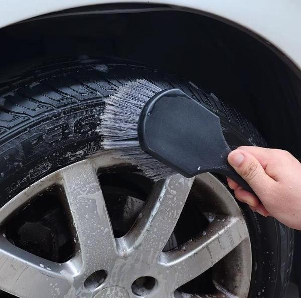 Büro Ev Ofis Arabası için Araç Dışı Oto Lastik Jant Yıkama Fırçası - Image 1