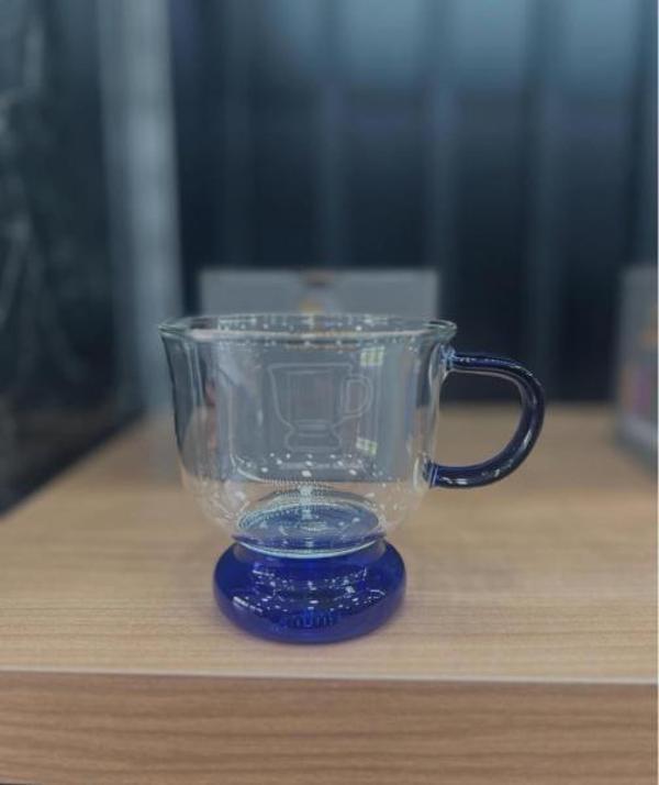 Büro Ev Ofis İçecek Keyfi için 250ML Renkli Cam Bardak - Image 1