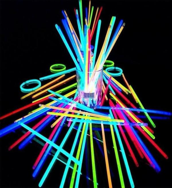 Büro Ev Ofis Etkinik Süsleri için 20CM Karanlıkta Parlar Fosforlu Glow Stick Çubuk - Image 1