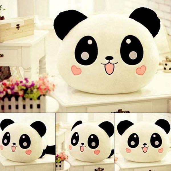 Büro Ev Ofis Hediyesi için Sevimli Panda Stil Peluş Yastık - Image 1