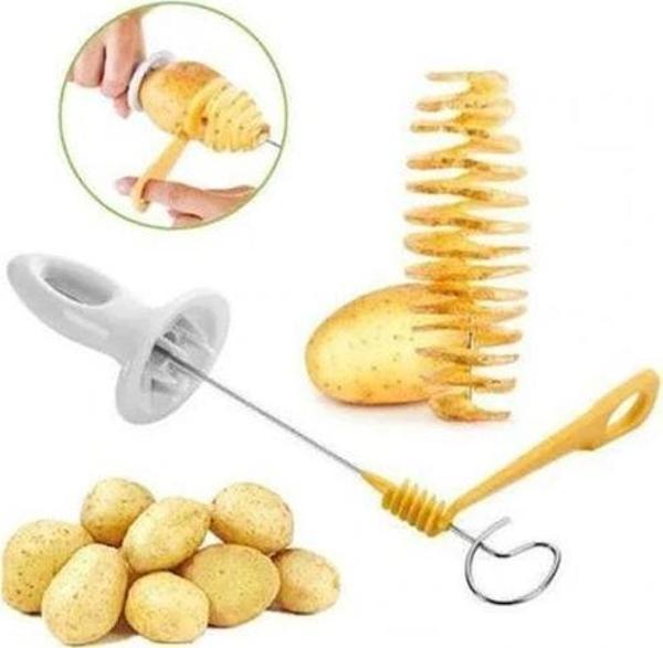 Büro Ev Ofis Mutfağı için Spiral Patates Dilimleyici - Image 1