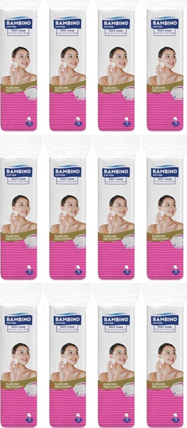 Bambino Cotton Makyaj Temizleme Pamuğu 70'Li X 12 - Image 1