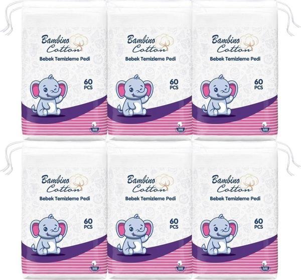 Bambino Cotton Bebe Temizleme Pamuğu X 6 - Image 1