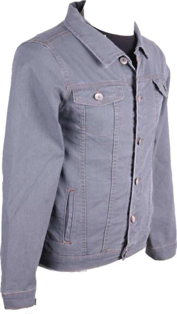 Viking'S Line Erkek Kaplama Gri Spor Mont Trend Kot Ceket - Image 1