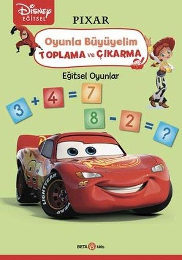 Disney Eğitsel Pixar - Oyunla Büyüyelim - Toplama ve Çıkartma - Eğitsel Oyunlar - Beta Kids - Image 1