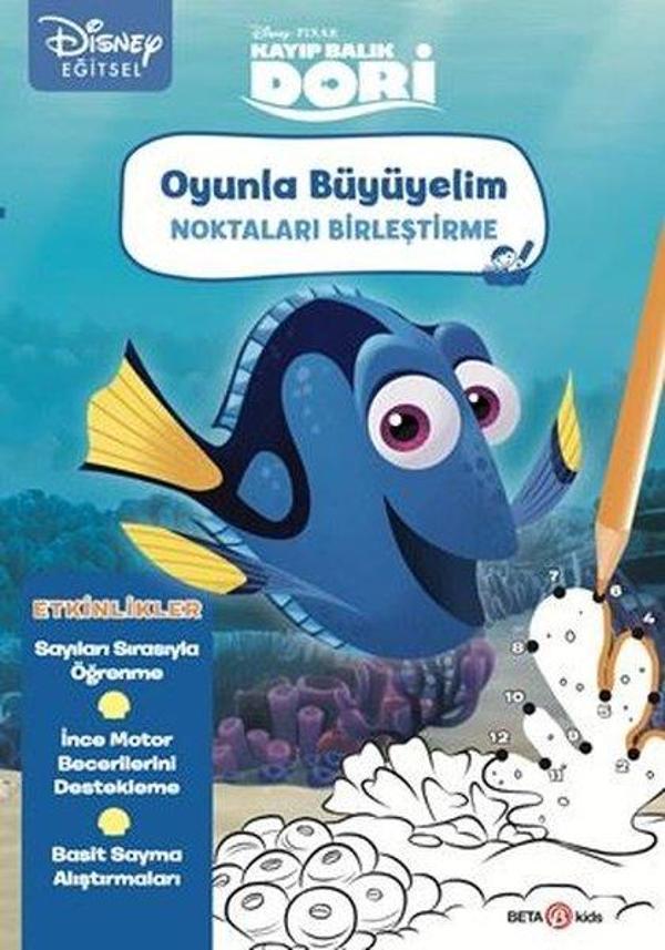 Disney Pixar Kayıp Balık Dori - Oyunla Büyüyelim - Noktaları Birleştirme - Etkinlikler - Beta Kids - Image 1