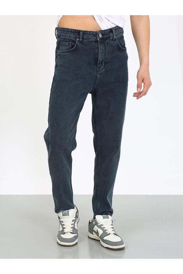Kaizer Denim Boyfriend Haki Jean-Koyu Füme - 31 - Image 1