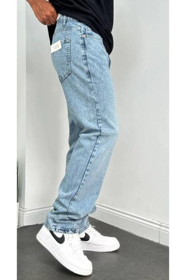 Viking'S Line Kaizer Denim Erkek Buzmavi Baggy - Image 1