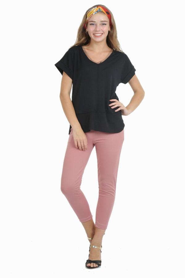 Viking'S Line Bayan Giyim Trend Pantolon Pudra Pembe - Image 1