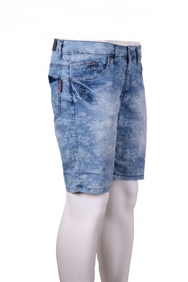 Viking'S Line Erkek Mavi Denim Şort - Image 1