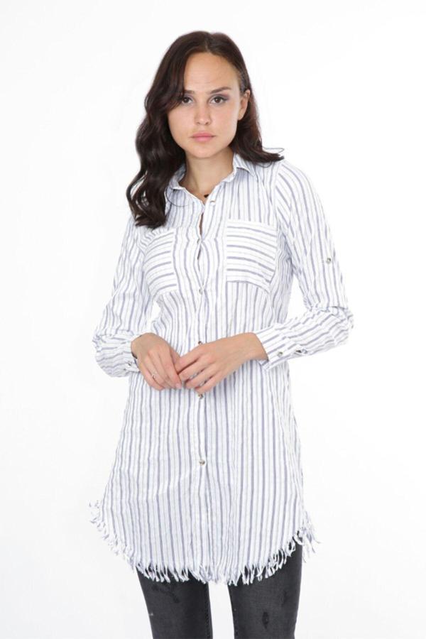 Viking'S Line Tunik Mavi Çizgili - Image 1