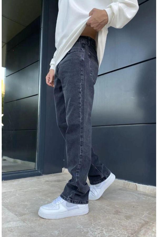 Viking'S Line Koyu Füme Erkek Baggy Pantalon - Image 1