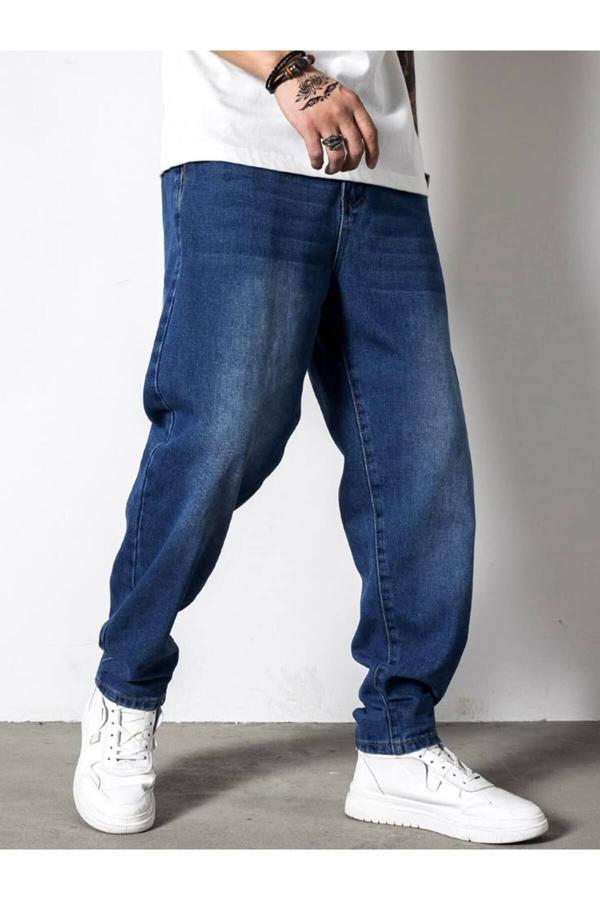 Viking'S Line Lacivert Baggy Jeans - Image 1