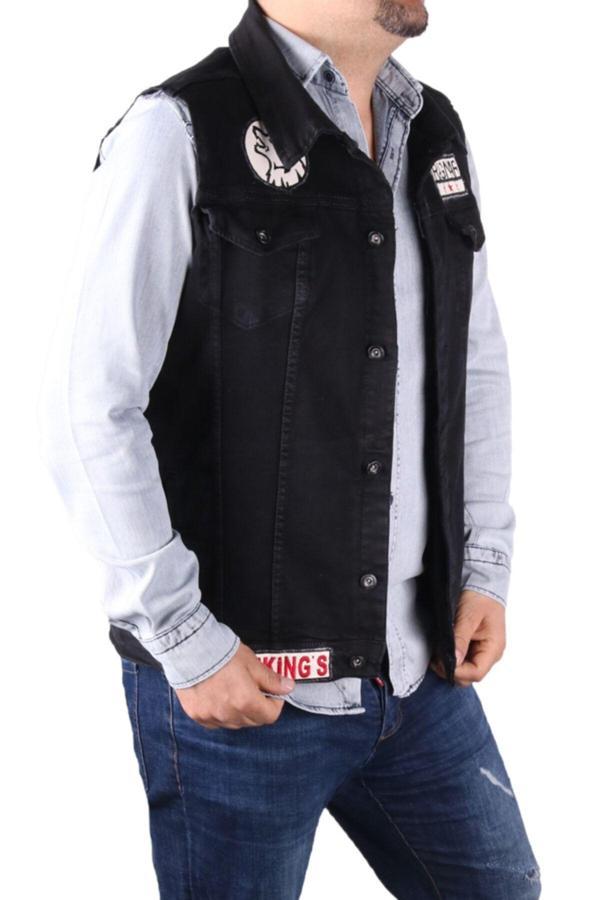 Viking'S Line Erkek Denim Armalı Yelek 83496 - Image 1