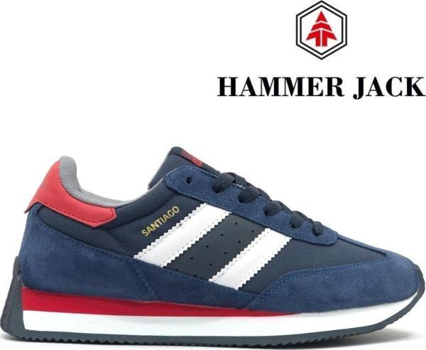 Hammer Jack 101-24985-M Santiago Deri Sneaker Erkek Spor Ayakkabı - Image 1