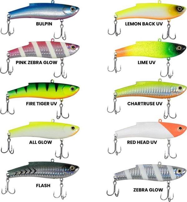 RYUJI LUFFER 9CM 32GR YAPAY SUNİ YEM All Glow - Image 1