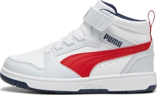 Puma Rebound V6 Mid AC+ PS 393832-09 Ortopedik Çocuk Spor Ayakkabı - Image 1